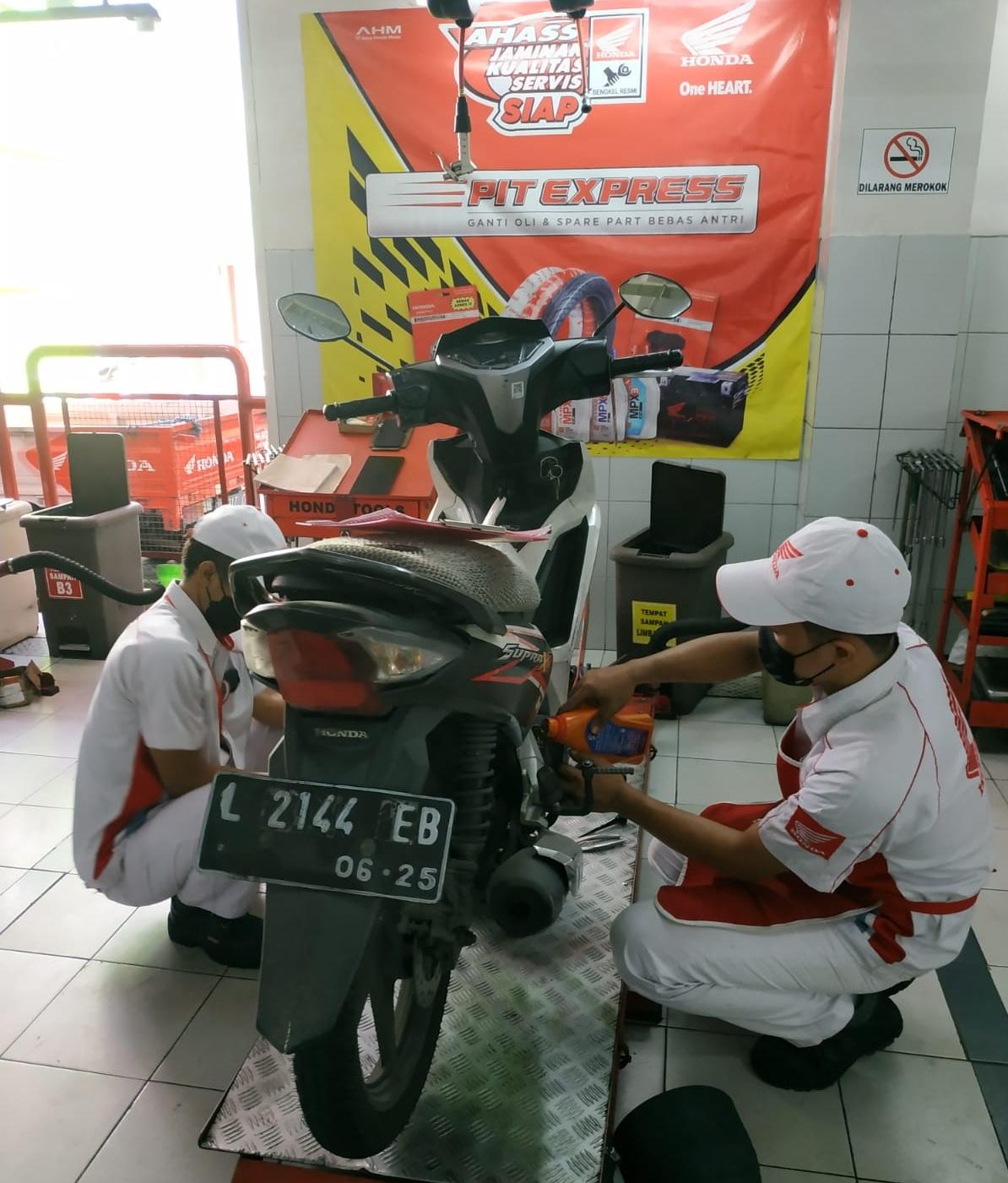 Honda Community Service Motor Harus Di Bengkel Ahass Ini Alasannya